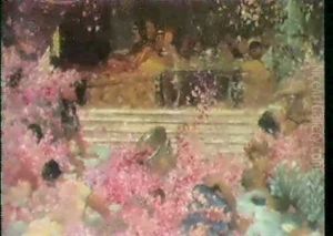 Sketch For The Roses Of Heliogabalus by Sir Lawrence Alma-Tadema