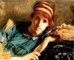 Portrait Of Miss Laura Epps