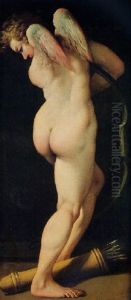 Cupidon Bandant Son Arc by Baldassare (Il Galanino) Aloisi