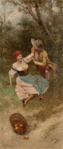 La Rencontre (triptyque) by Mariano Alonso Perez