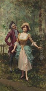 The Courtship by Mariano Alonso Perez