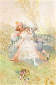 Les Amoureux Sur Un Banc
