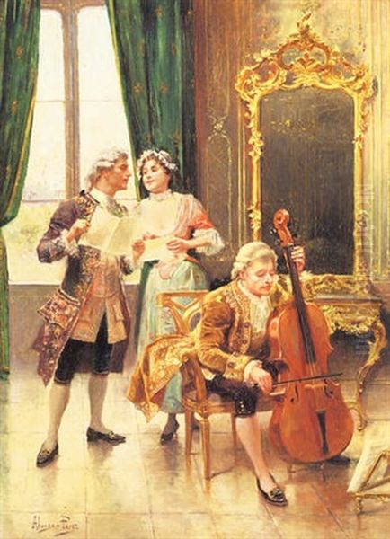 The Music Recital - view 1