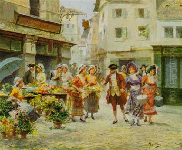 La Marchande De Fleurs - view 1