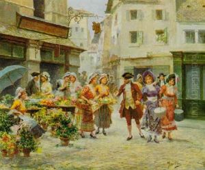 La Marchande De Fleurs