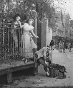 Courtship And Flowers