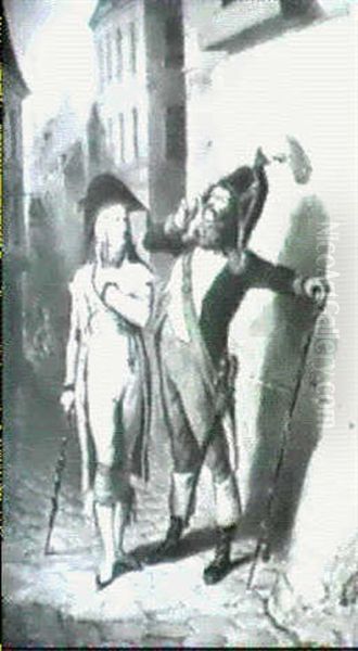 Scene De Rue En 1797 - view 1