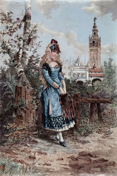 Pmaja Con La Giralda Al Fondo - view 1