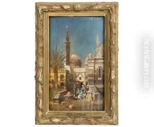 Street Scene, Cairo by Robert Alott