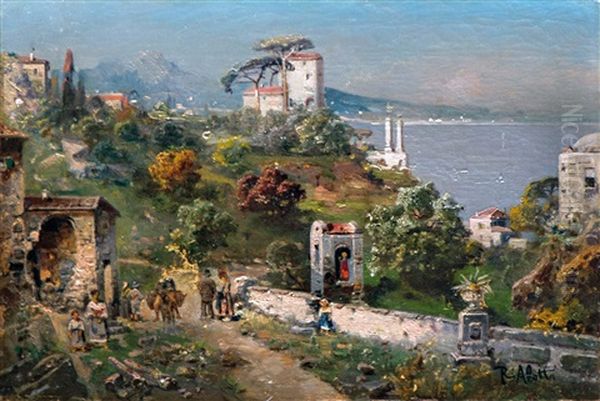 Italiai Reszlet Alakokkal - view 1