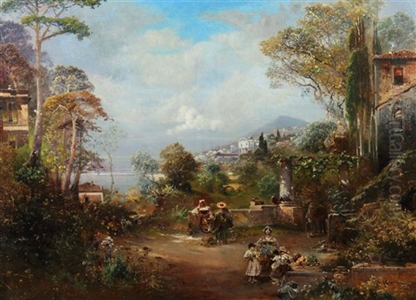 Kustendorf In Bordighera An Der Riviera - view 1