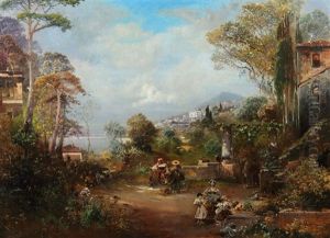 Kustendorf In Bordighera An Der Riviera