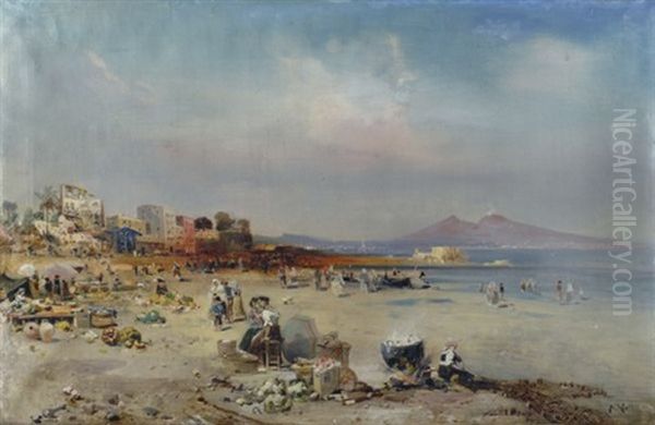 Veduta Di Napoli Da Mergellina - view 1