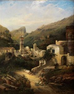 Stadtansicht Auf Capri