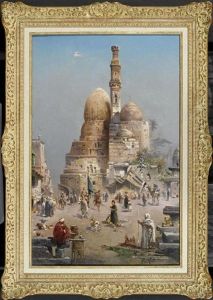 Orientalische Szene by Robert Alott