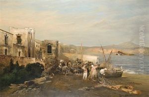 Scene At The Gulf Of Naples