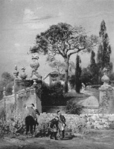 By The Garden Wall by Robert Alott