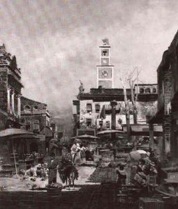 Markttreiben In Einer Italienischen Stadt by Robert Alott