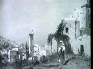 Sudliches Gebirgsdorf by Robert Alott