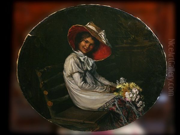 Nina Con Flores - view 1