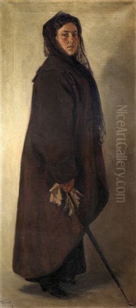 Retrato De Dona Florentina Rey, Esposa Del Pintor - view 1