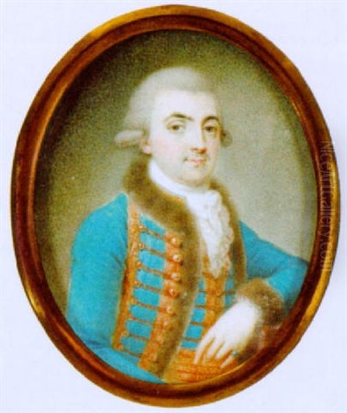 Halbbildnis Eines Herrn In Ungarischer Uniform - view 1