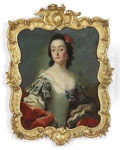A Pair Of Portraits Of Holger Skeel And His Wife