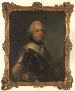 Portrat Af Greve Henrik D. 3. Af Reutz-lobenstein Portrat Af Greve Henrik D. 3. Af Reutz-lobenstein