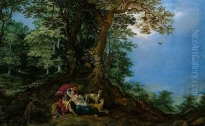 Cephalus Und Prokris by Denis van Alsloot