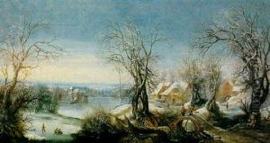 Winterlandschaft Mit Reisigsammlern by Denis van Alsloot