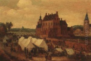 A Festival Beside A Castle A Festival Beside A Castle