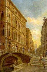 Motiv Aus Venedig by Franz Alt