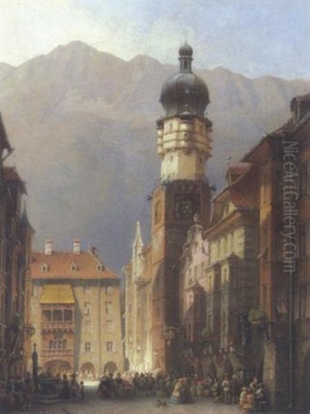 Innsbruck Mit Dem Goldenen Dachl - view 1