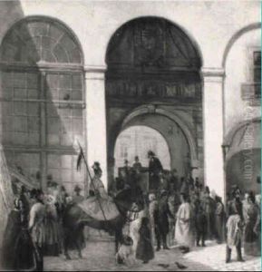 Ankunft Kaiser Ferdinands Beim Schweizertor In Wien, 1836