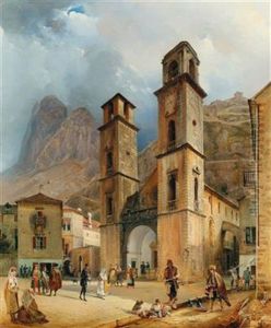 Der Domplatz In Cattaro
