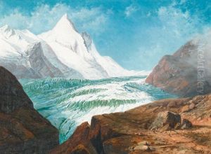 Sommerliche Ansicht Des Grossglockners by Rudolf von Alt