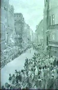 Strassenszene In Wien
