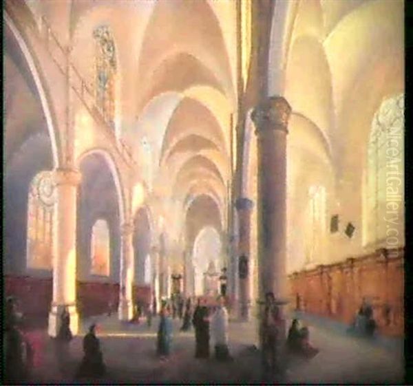 Innenansicht Des Domes Von Gran, Ungarn - view 1