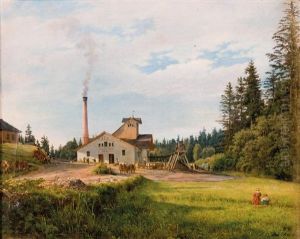 Steinkohlebergwerk Der Familie Zwierzina In Mahrisch Ostrau by Jacob Alt