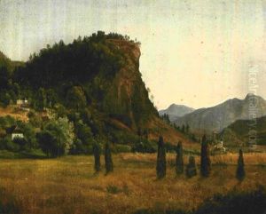 Sommerlandschaft Mit Heumandl Sommerlandschaft Mit Heumandl