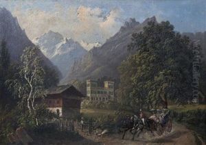 Carriage In A Landscape Carriage In A Landscape