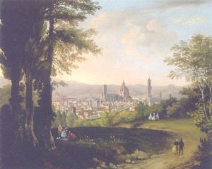Blick Auf Florenz by Jacob Alt