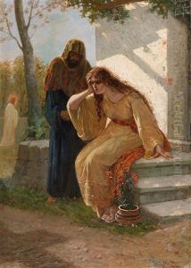 Penitent Maria Magdalene by Francesco Saverio Altamura