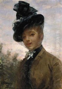 Volto Di Donna by Francesco Saverio Altamura