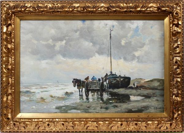 The Stranded Herring Boat - view 1
