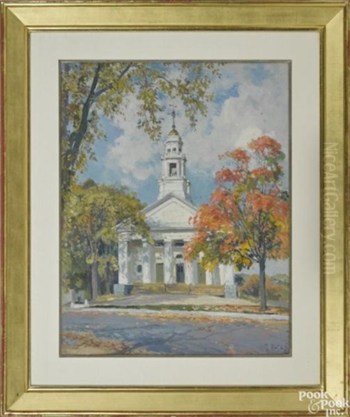 Church In A Landscape - view 1