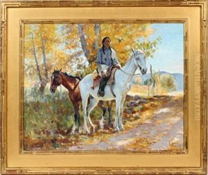 Watchful Waiting Taos by Mathias (Joseph) Alten