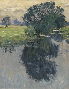 Weidenbusche (kleine Elster)