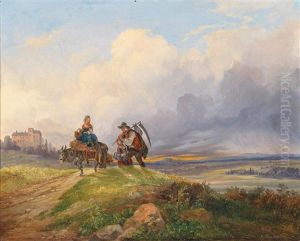 Am Heimweg Von Der Feldarbeit