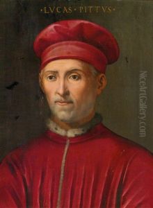 Bildnis Des Florentiner Gonfaloniere Luca Pitti (1395-1473)